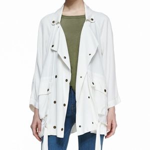 Current/Elliott White Infantry Military Jacket